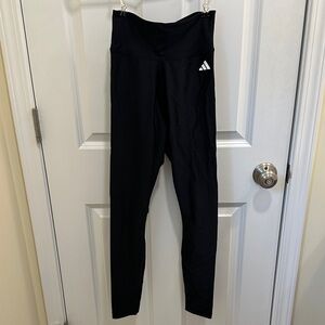 Adidas Women’s Small Black High-Waist Athletic Leggings High Shine